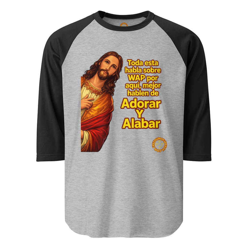 Thumbnail: (W.A.P) Worship And Praise 3/4 Shirt