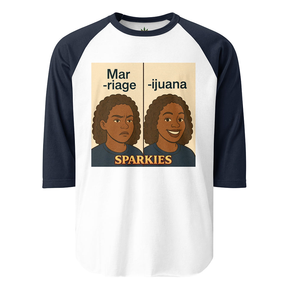 Thumbnail: (Sparkies)Ma-riage or Mar-ijuana 3/4 Shirt