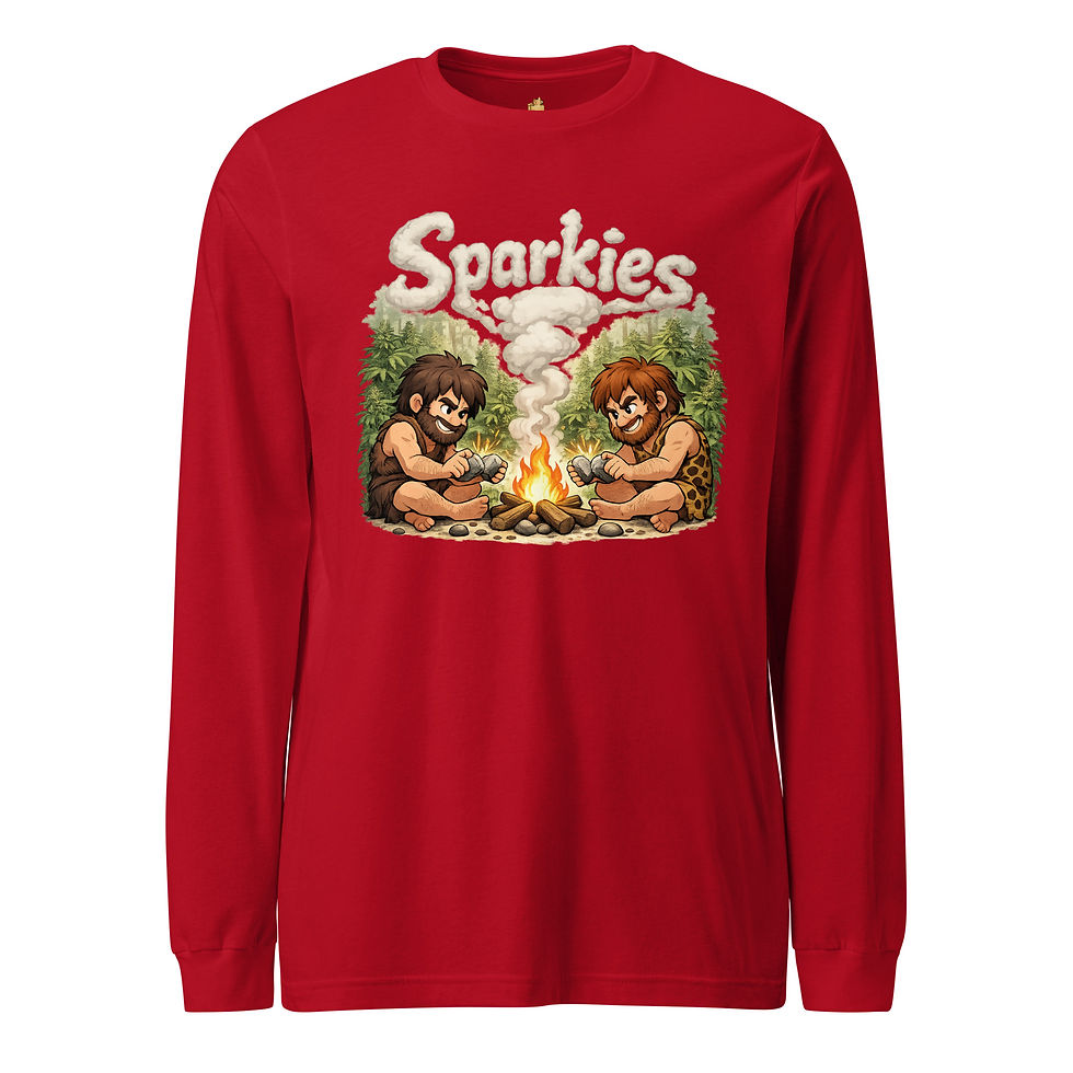 Thumbnail: Sparkies Stoned Ages Long Sleeve Tee