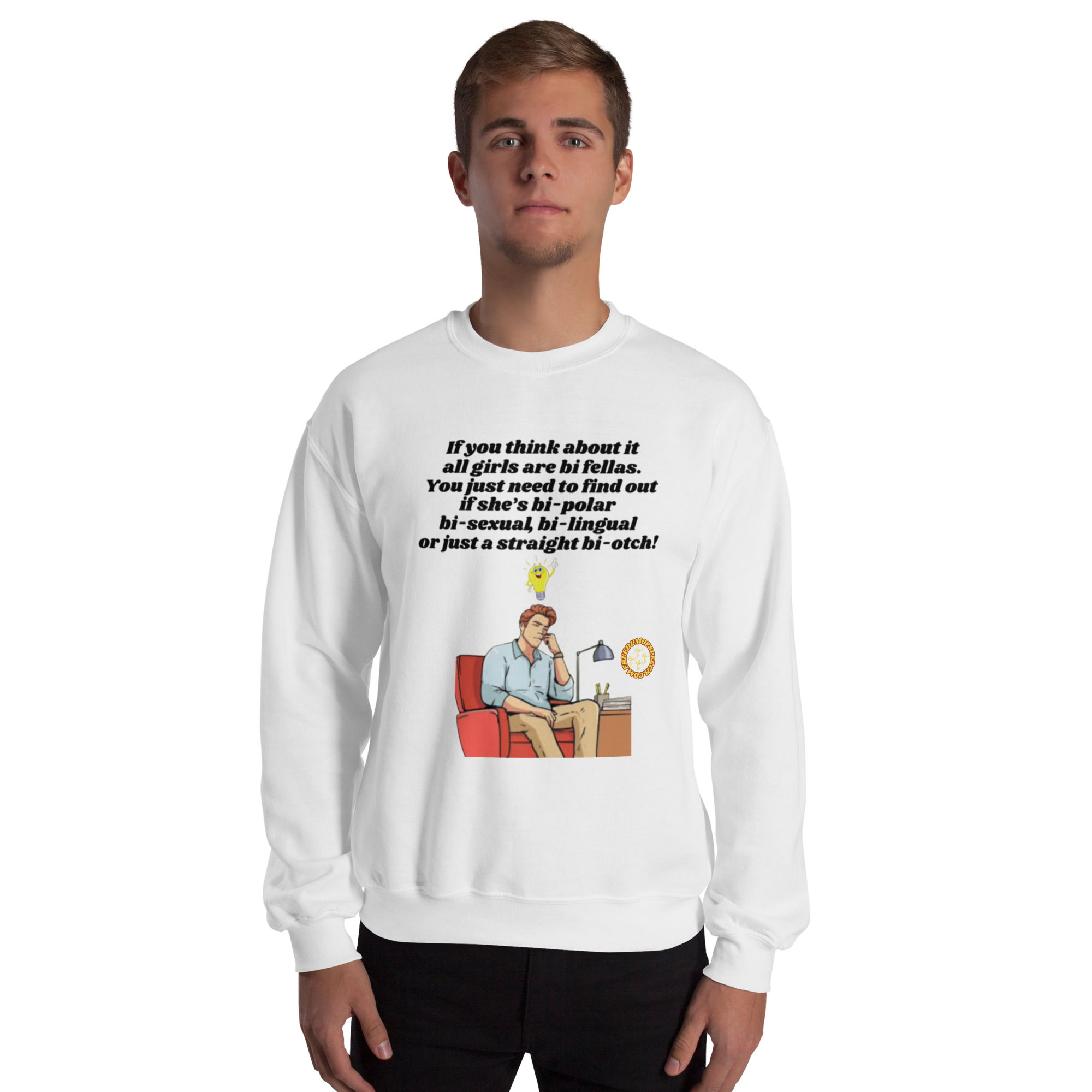 If She's Bi Sweatshirt