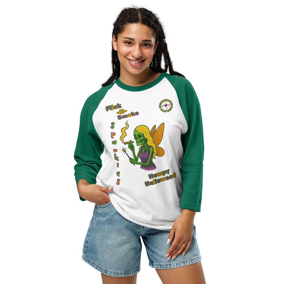 Hempy Halloweed 3/4 Shirt
