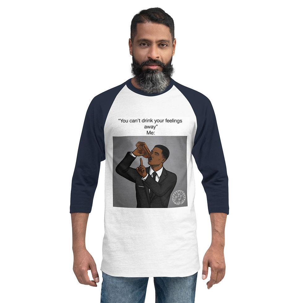 Thumbnail: Drunk Feelings 3/4 Shirt