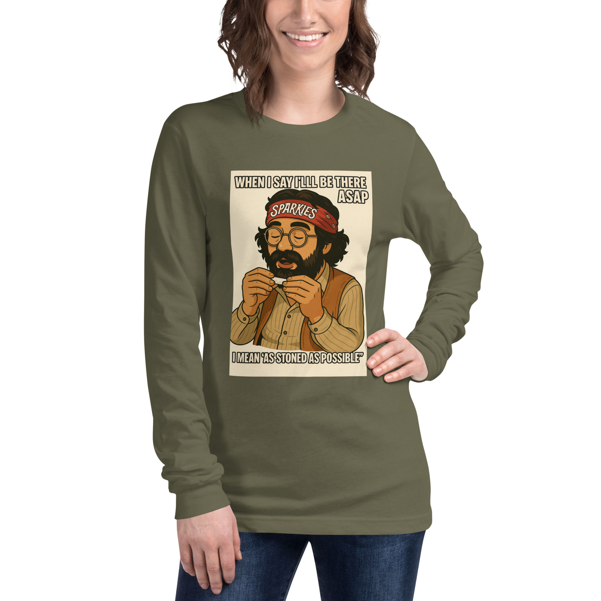 (Sparkies)A.S.A.P Long Sleeve Tee