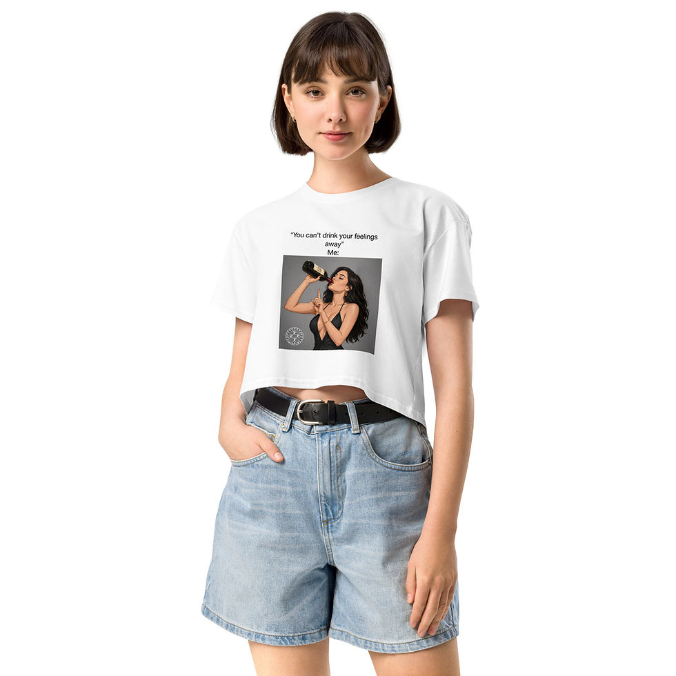 Thumbnail: Drunk Feelings Crop Top