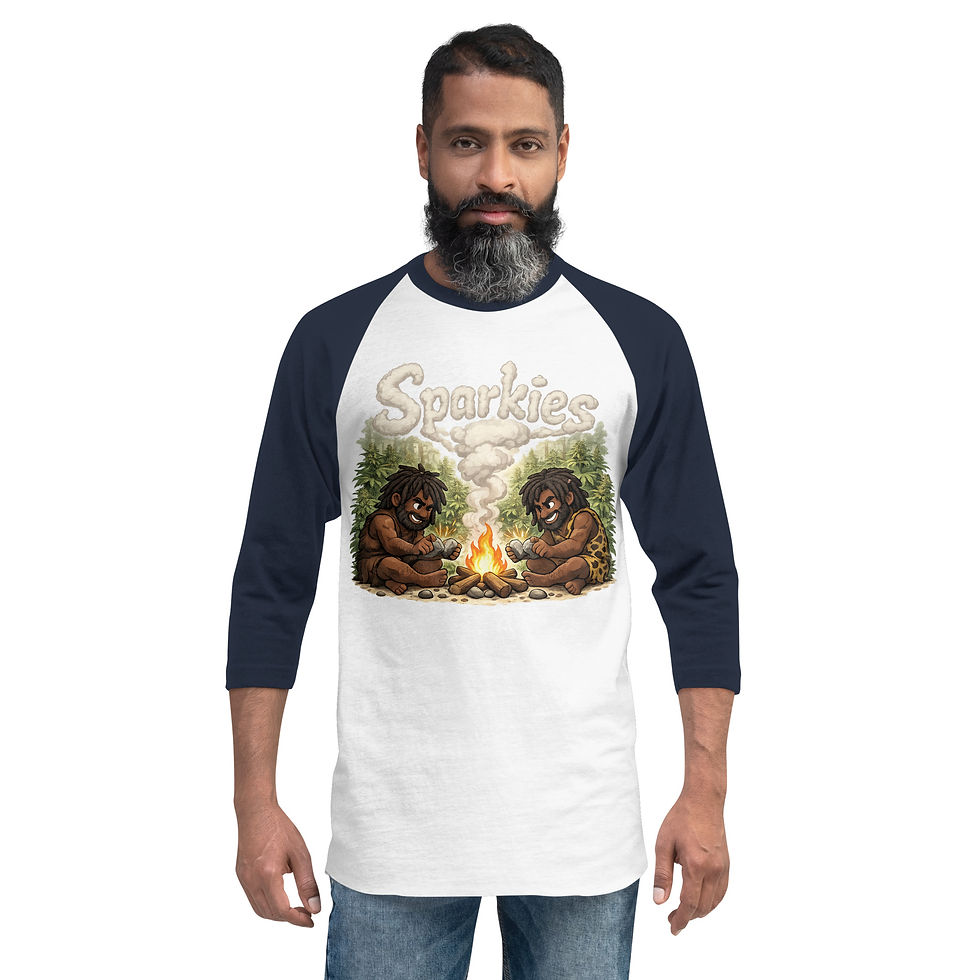 Thumbnail: Sparkies Stoned Ages 3/4 Shirt