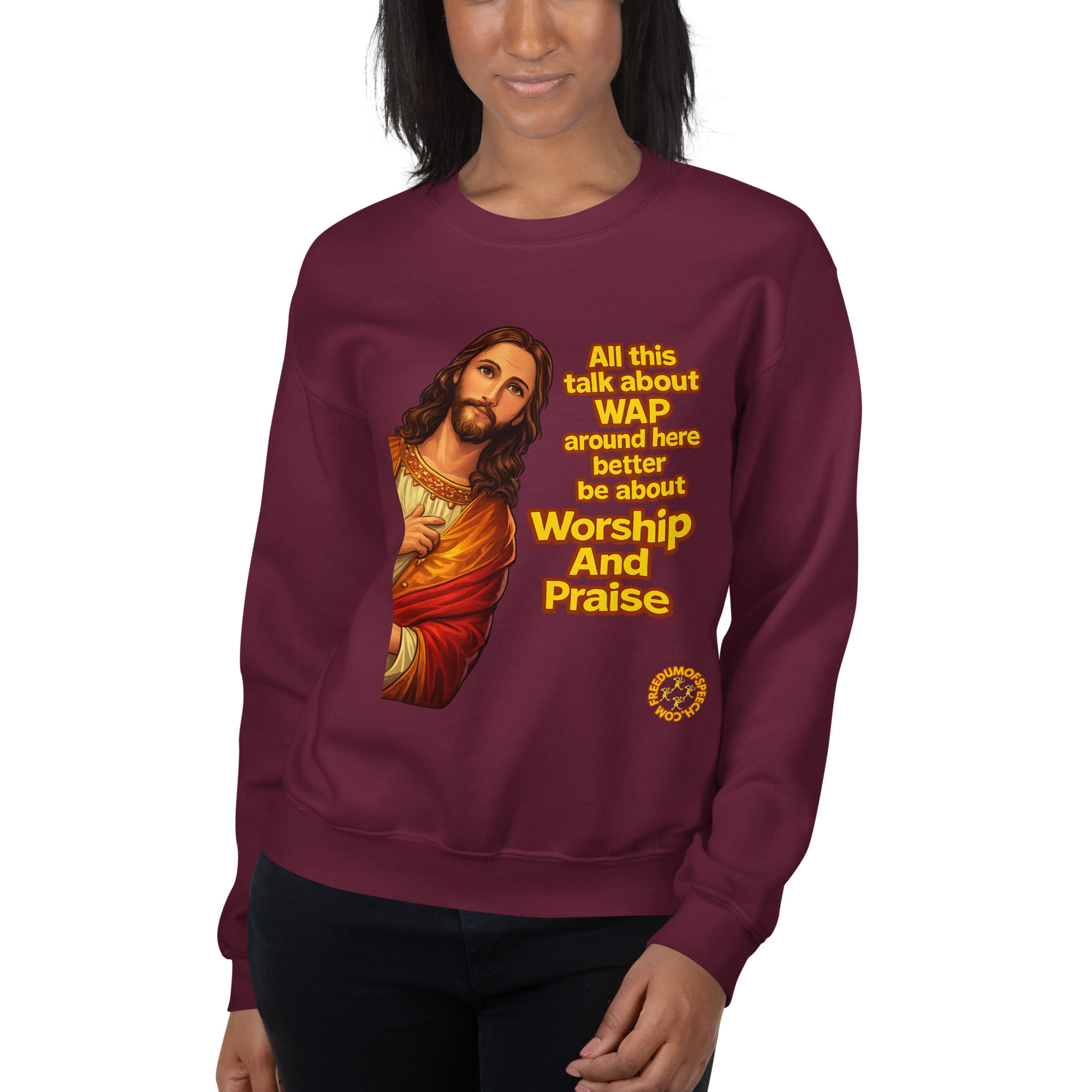 (W.A.P) Worship And Praise Sweatshirt