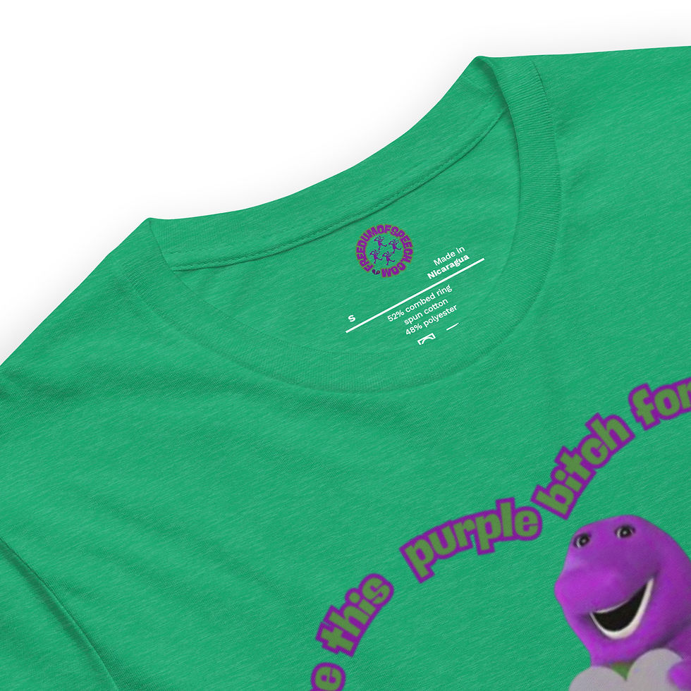 Thumbnail: Fat Purple Bitch T-Shirt