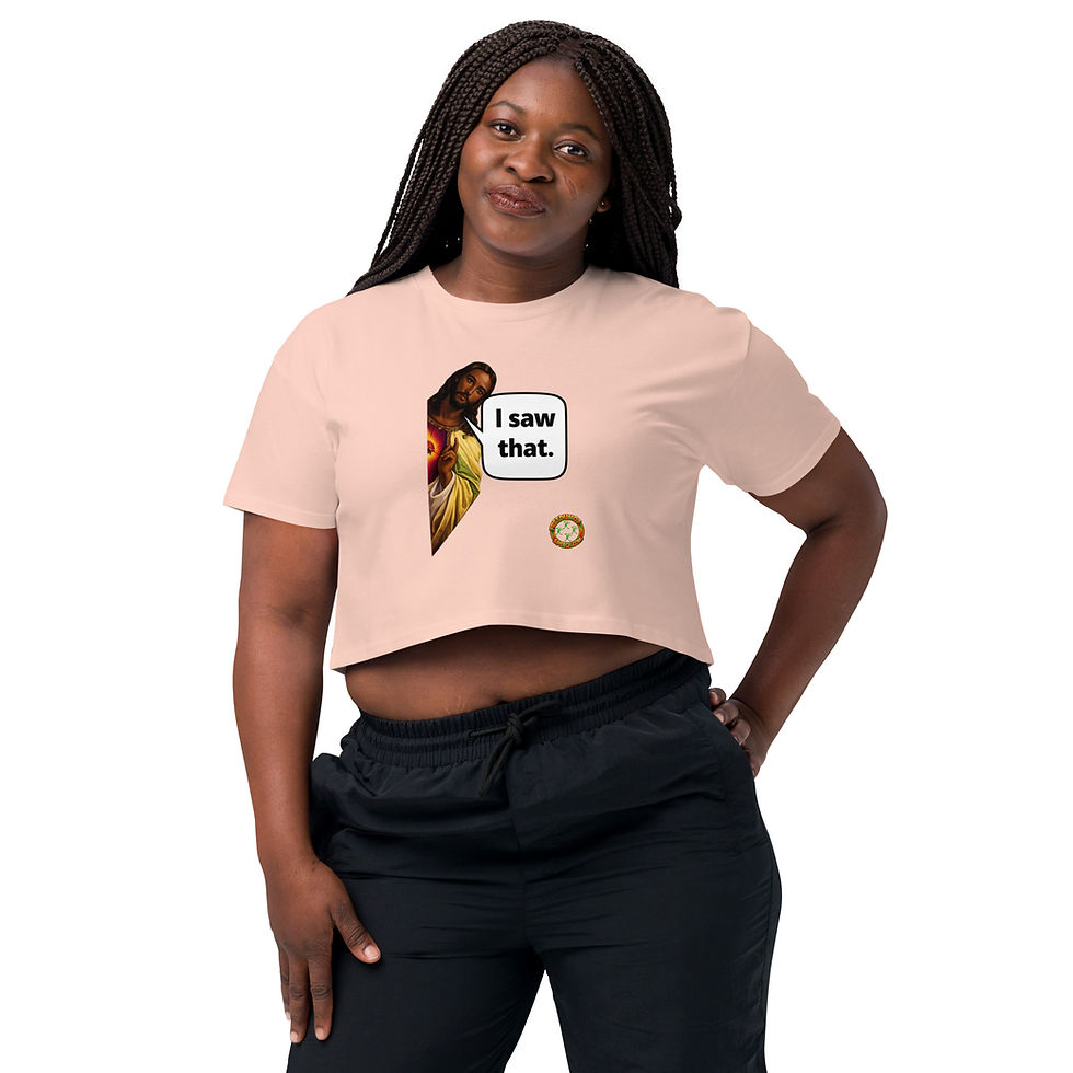 Thumbnail: He Did Crop Top