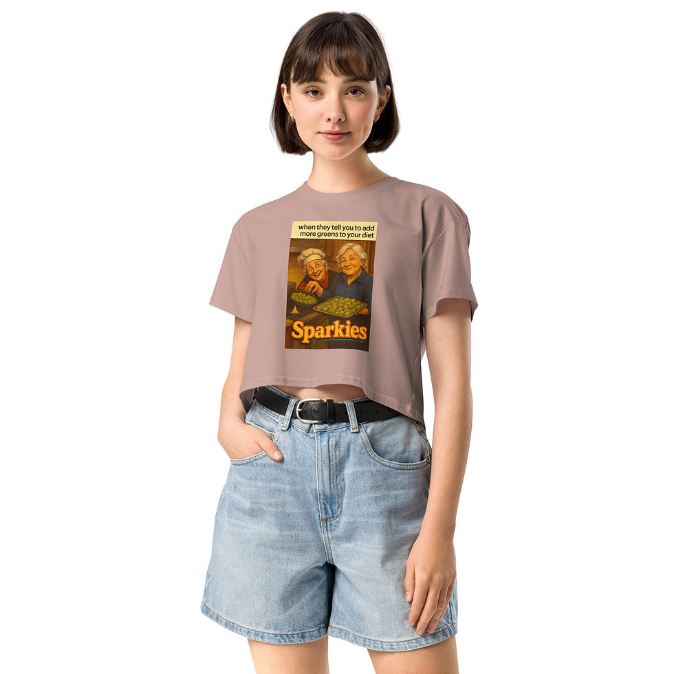 Thumbnail: (Sparkies)Green Diet Crop Top