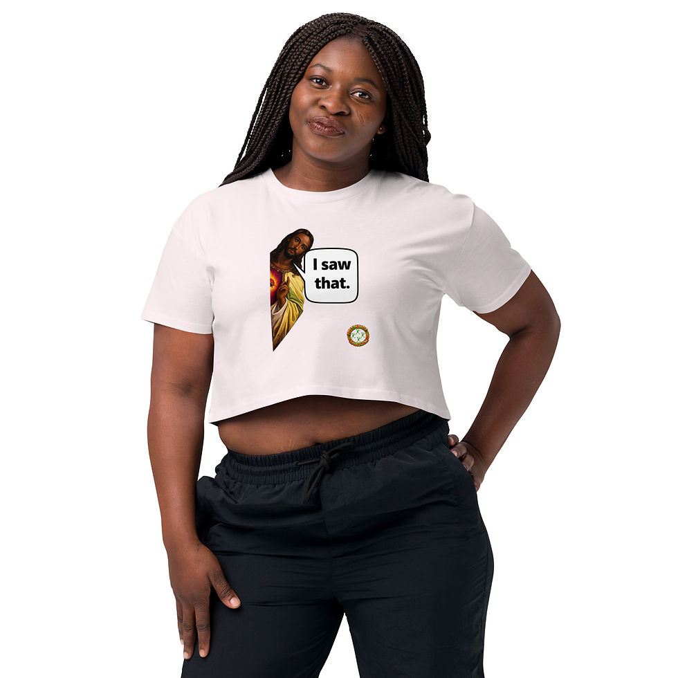Thumbnail: He Did Crop Top