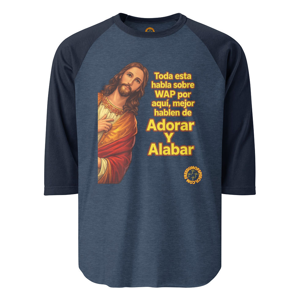 Thumbnail: (W.A.P) Worship And Praise 3/4 Shirt