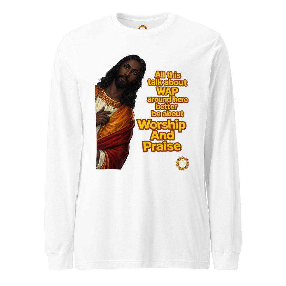 Thumbnail: (W.A.P) Worship And Praise Long Sleeve Tee