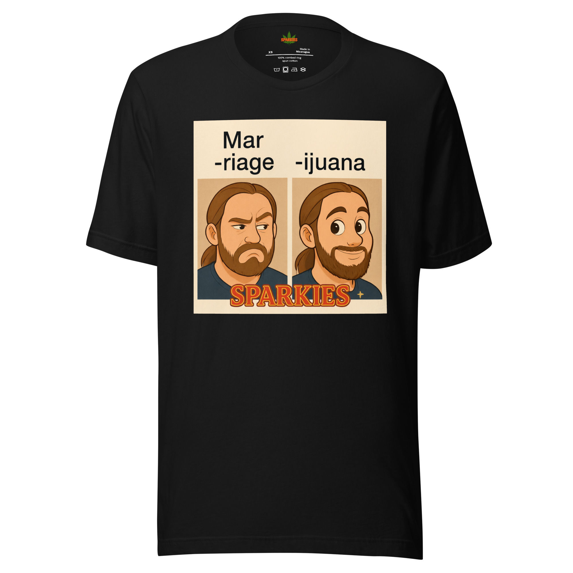 (Sparkies)Mar-riage or Mar-ijuana T-Shirt