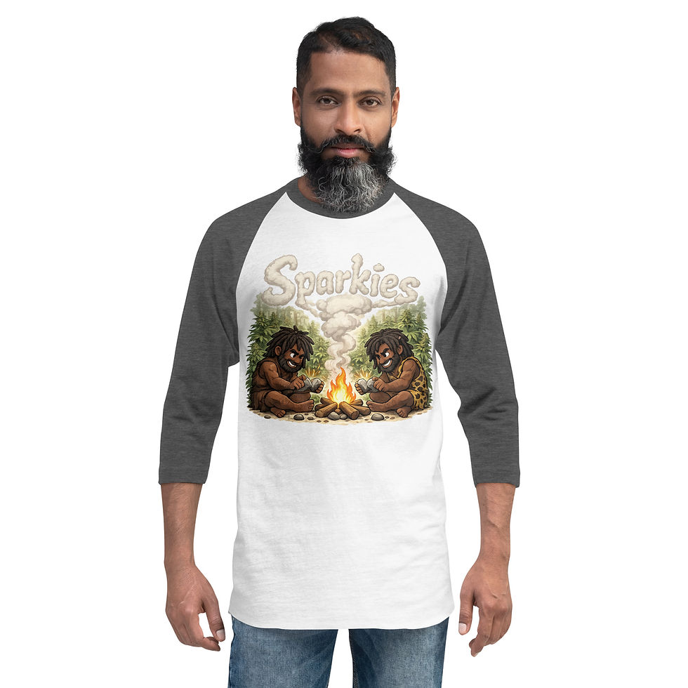 Thumbnail: Sparkies Stoned Ages 3/4 Shirt
