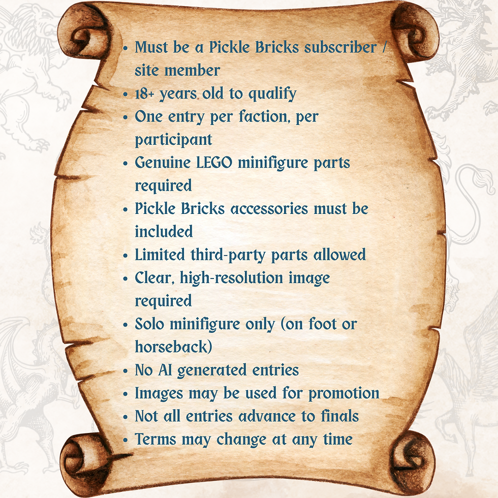 Knights Tourney Rules