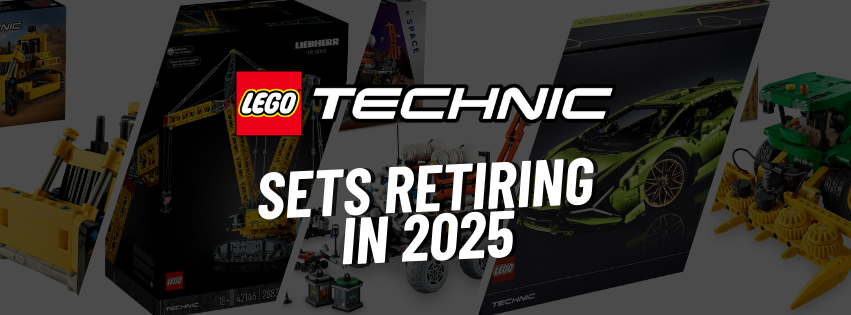 LEGO TECHNIC Sets Retiring in 2025