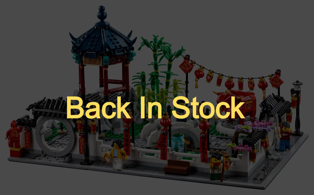 Mocs thebrickfan LEGO Chinese New Year Spring Lantern Festival: Back In Stock