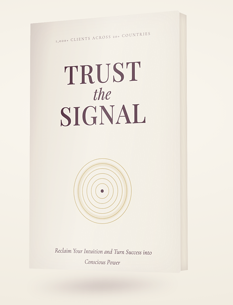 trust the signal book by aude firmin
