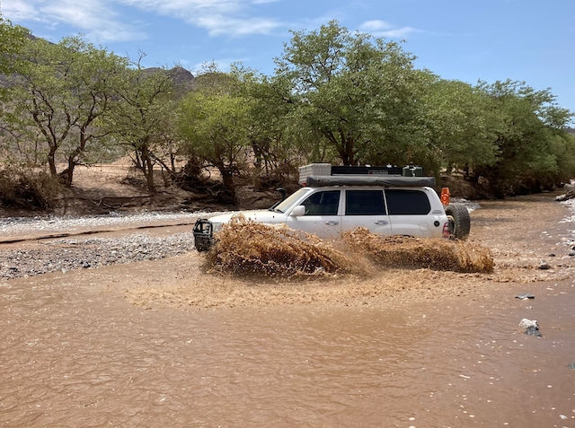 Sesfontein river crossing
