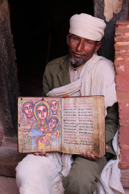 Priest Abuna Yemata Guh church
