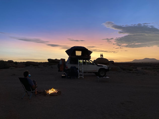 Doros Crater wild camp, Namibia