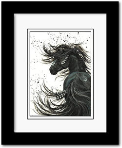! mm65 16x20 Horse Prints Bihrle
