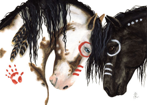 Majestic Horse Print - The Greeting h134