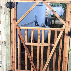 Neptune Beach, Florida Custom Gate