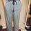 Thumbnail: Saddle Stripe Knit Pants 