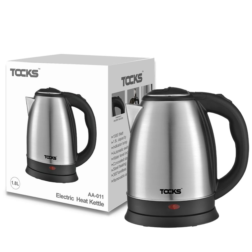 TOCKS Kettle Silver 1.8 L