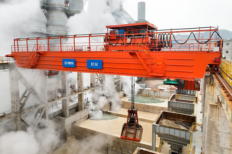 furnace-slag-grab-crane