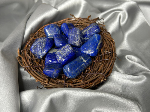 Lapis Lazuli Tumbles | Crystal Cabinet