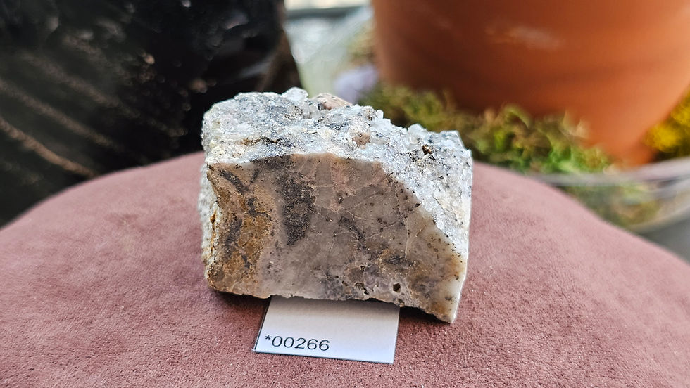 Thumbnail: Small Rhodochrosite + Quartz Specimen, Montana, USA (Group 2)