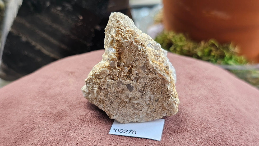 Thumbnail: Small Rhodochrosite + Quartz Specimen, Montana, USA (Group 4)