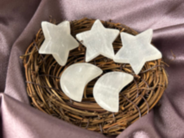 White Calcite Carving