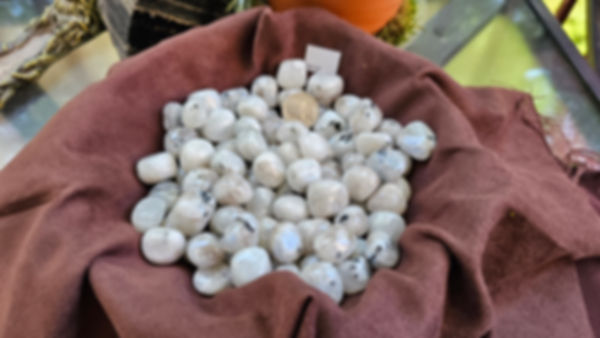 Rainbow Moonstone Tumbles