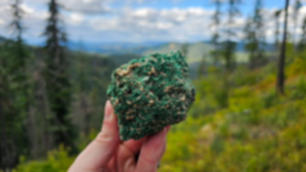 Fibrous Malacite View 1