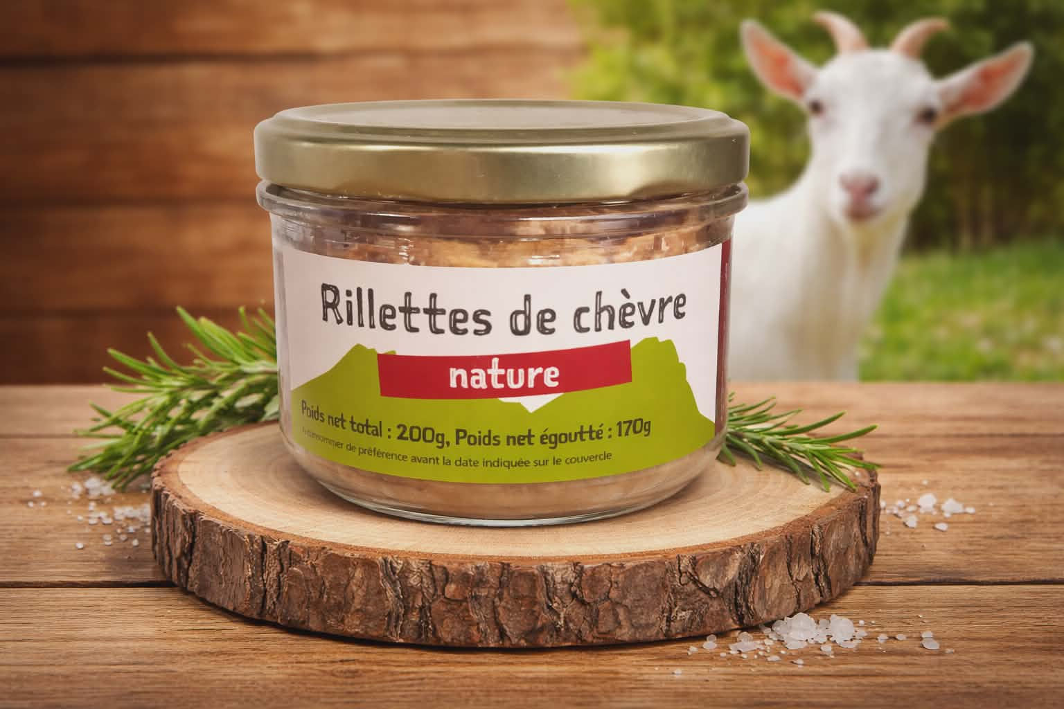 Rillette de chevre