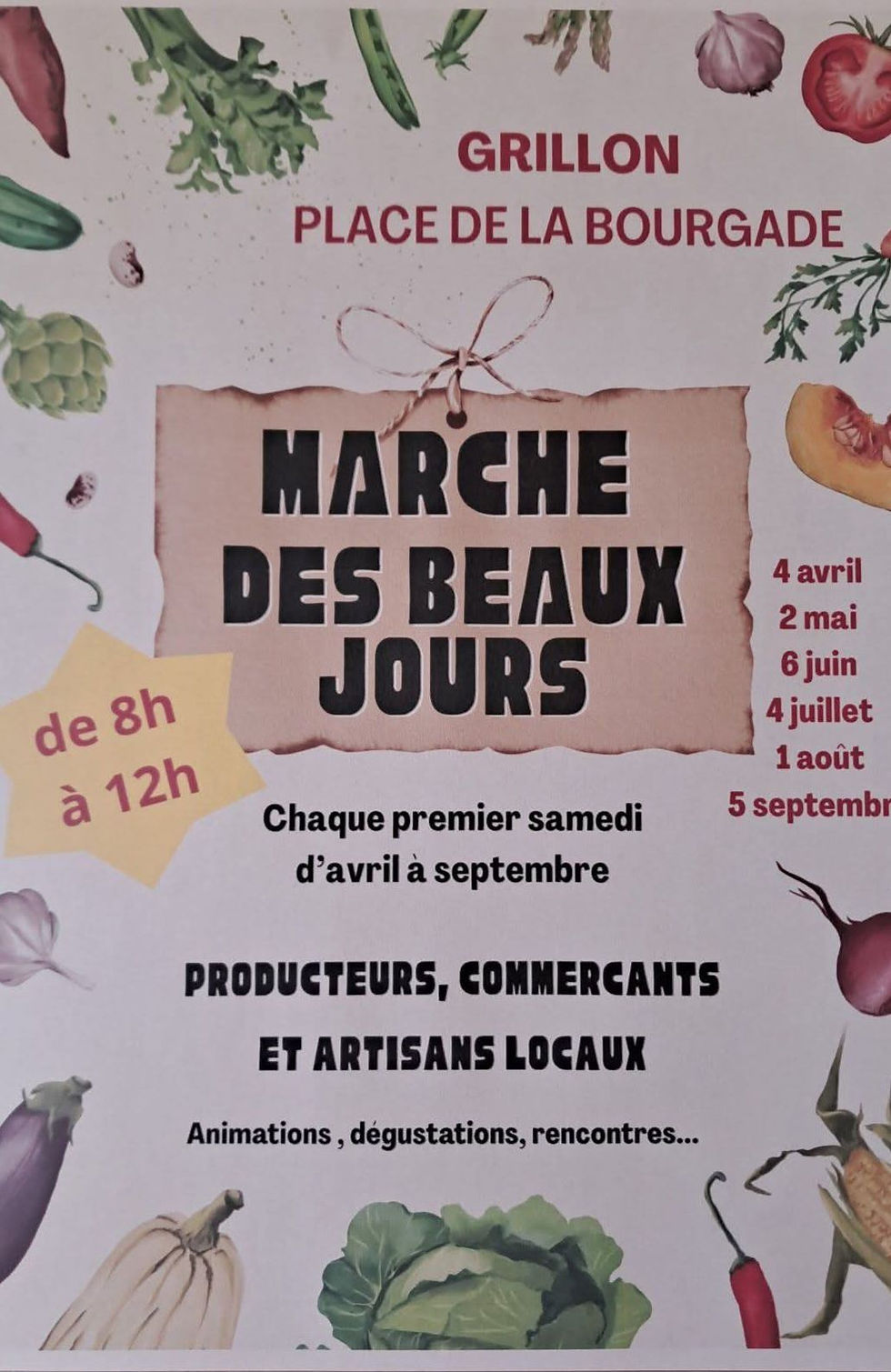 Les Marchés des Beaux jours de Gillon