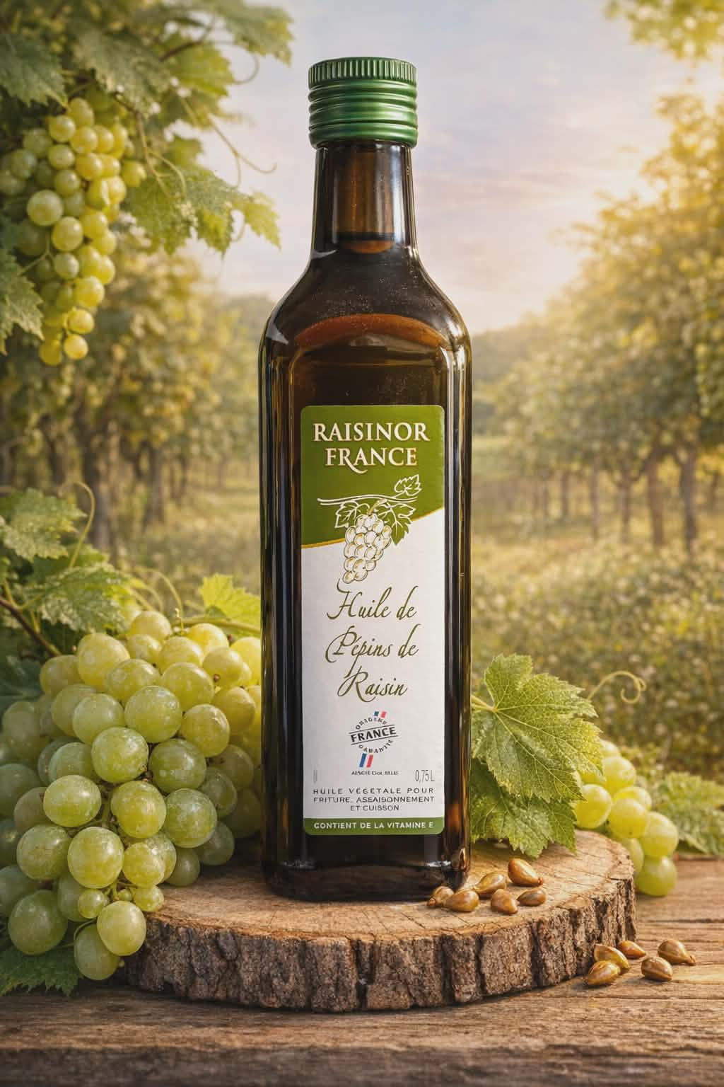 Huile de pepin de raisin 75cl