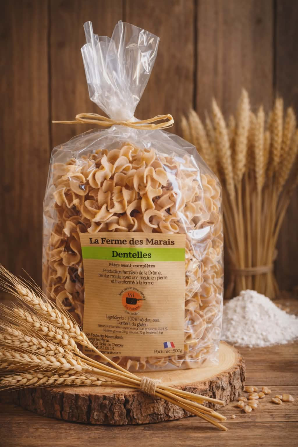 Pate ( Dentelle ) semi complete sachet de 500g