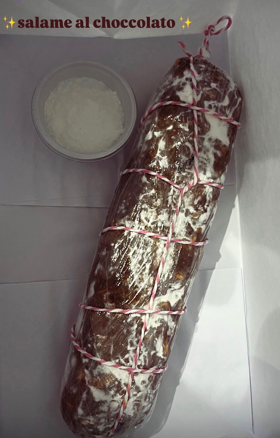 Miniatura: SALAME DI CIOCCOLATO