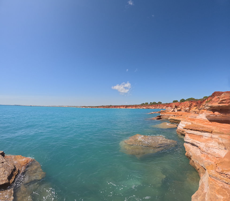 Swimming hole at Gantheaume