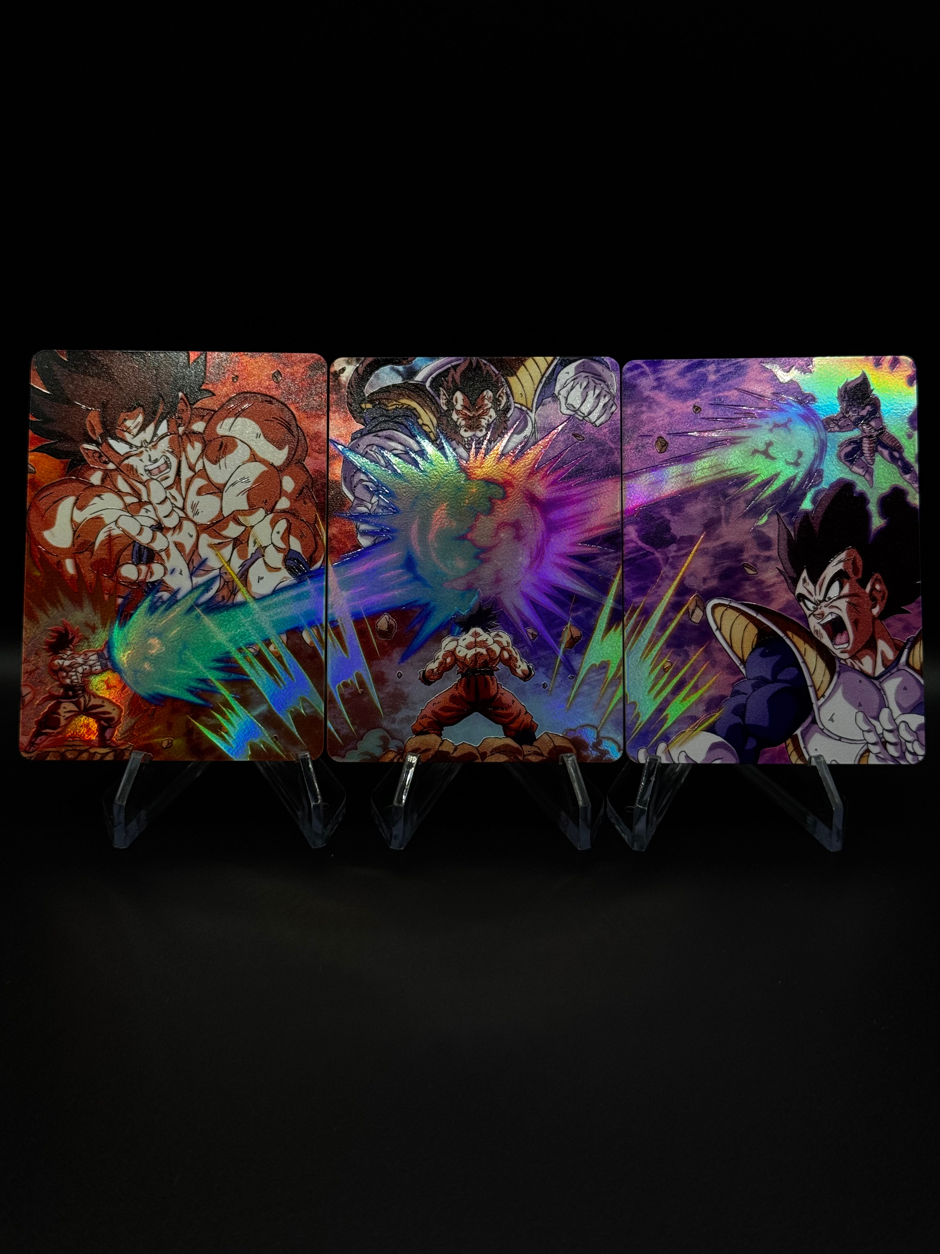 Dragon Ball Z- Goku vs Great Ape Vegeta (SET) Art Card