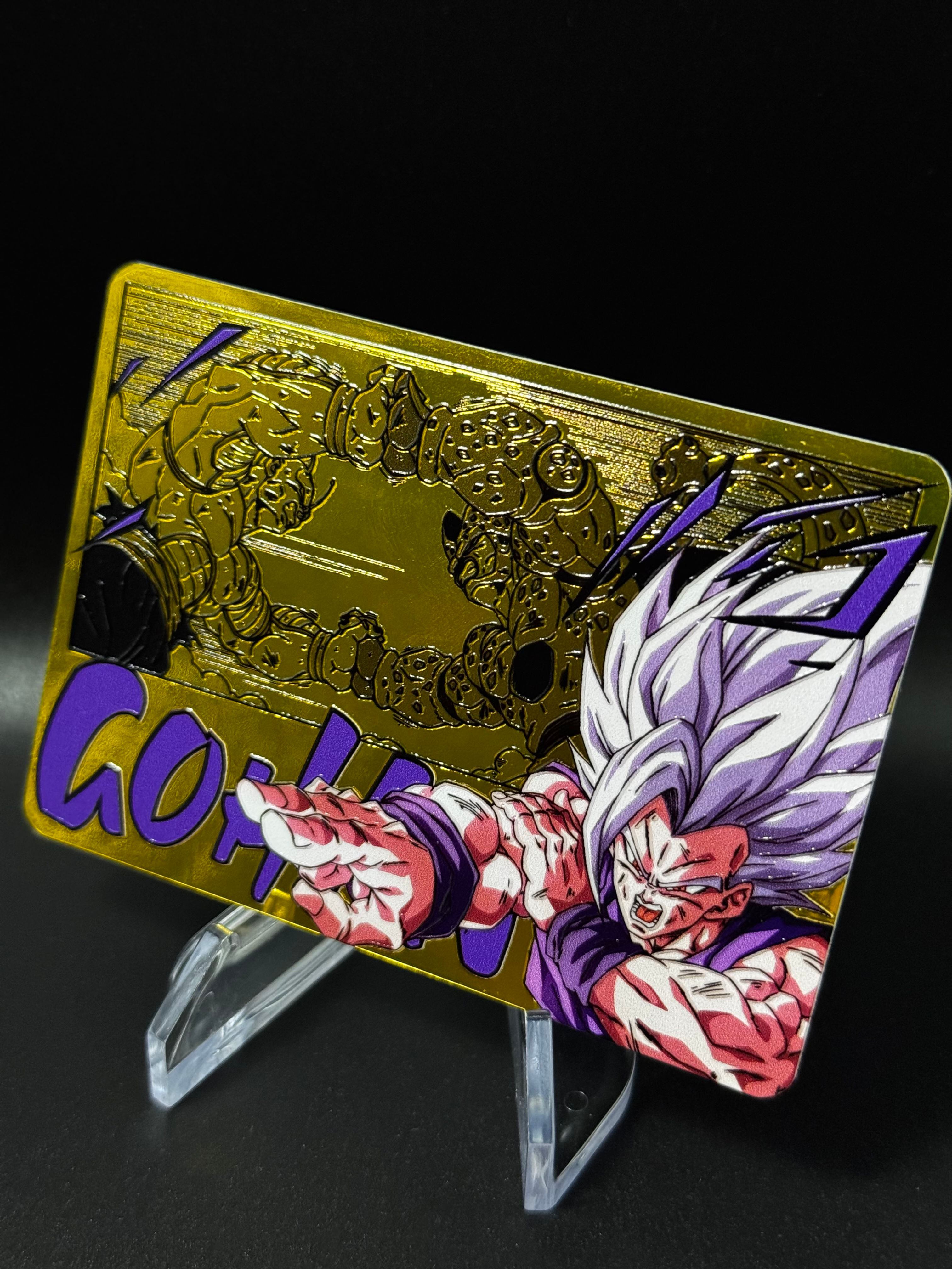 Dragon Ball Super- Beast Gohan Gold Manga Art Card
