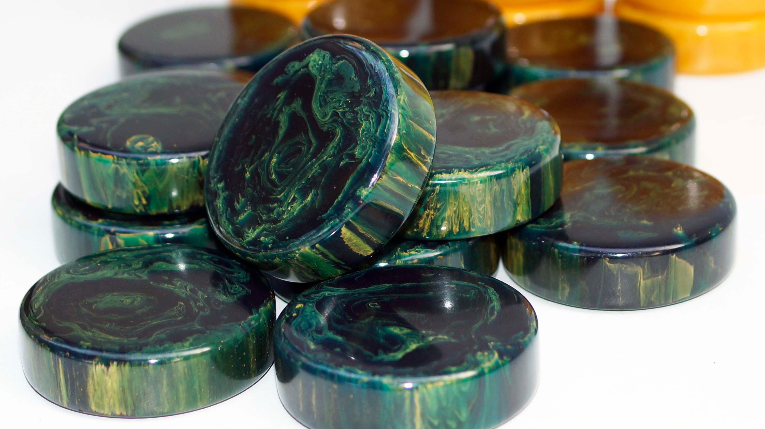 2" Bluemoon Bakelite Checkers