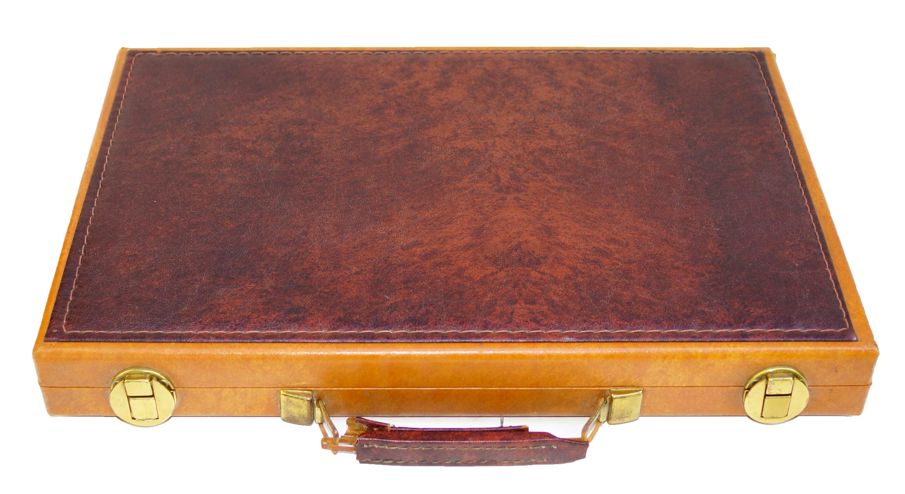 H.I.T. 1.75" Tournament Backgammon with Bakelite Checkers