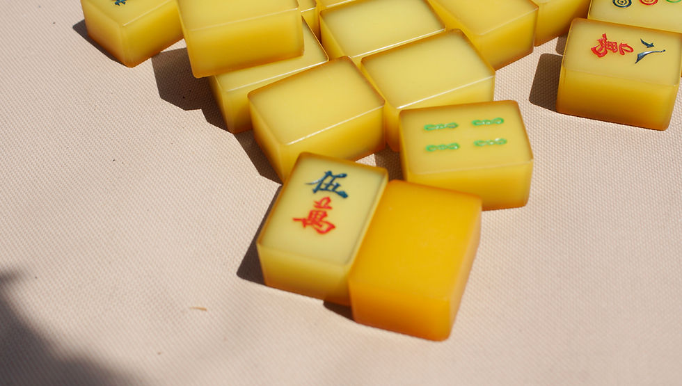 Thumbnail: #11  Mahjong resin THICK 18mm 2500 grams