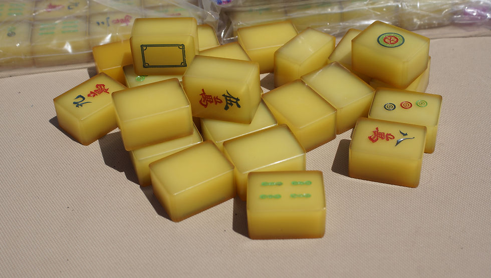 Thumbnail: #11  Mahjong resin THICK 18mm 2500 grams