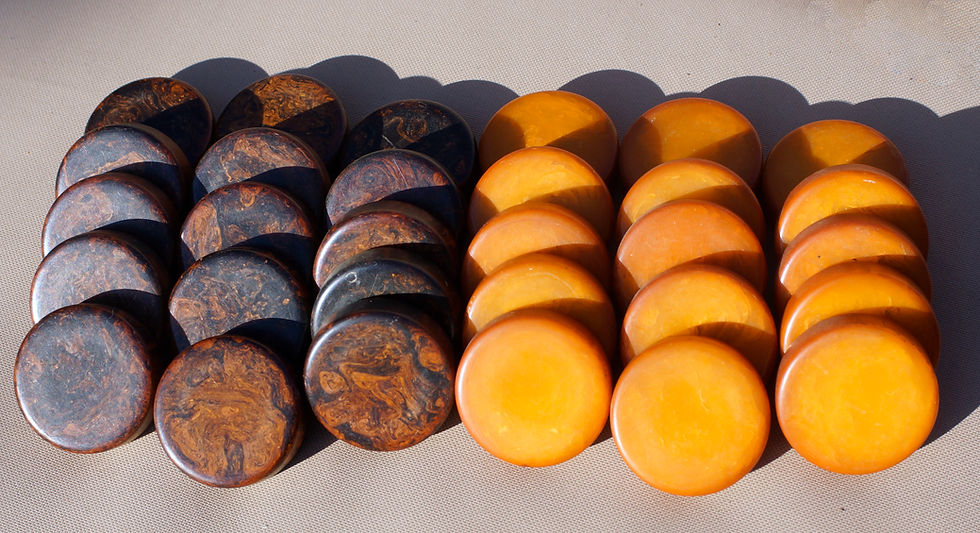Thumbnail: #20   Butterscotch / Chocolate 1.75"   13.2mm THICK!!!!